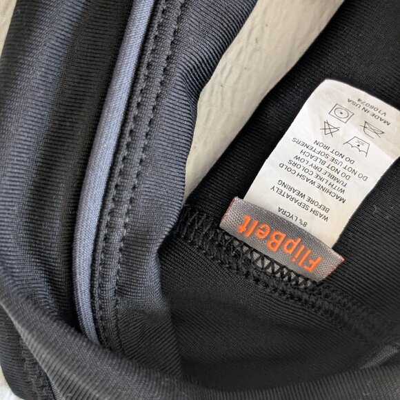 FlipBelt Running Belt with FlipBelt Arc Water Bottles - Size XL - Picture 3 of 4